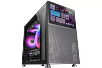 Caja Mars Gaming MC-LCDX ATX Pantalla IPS 9.16