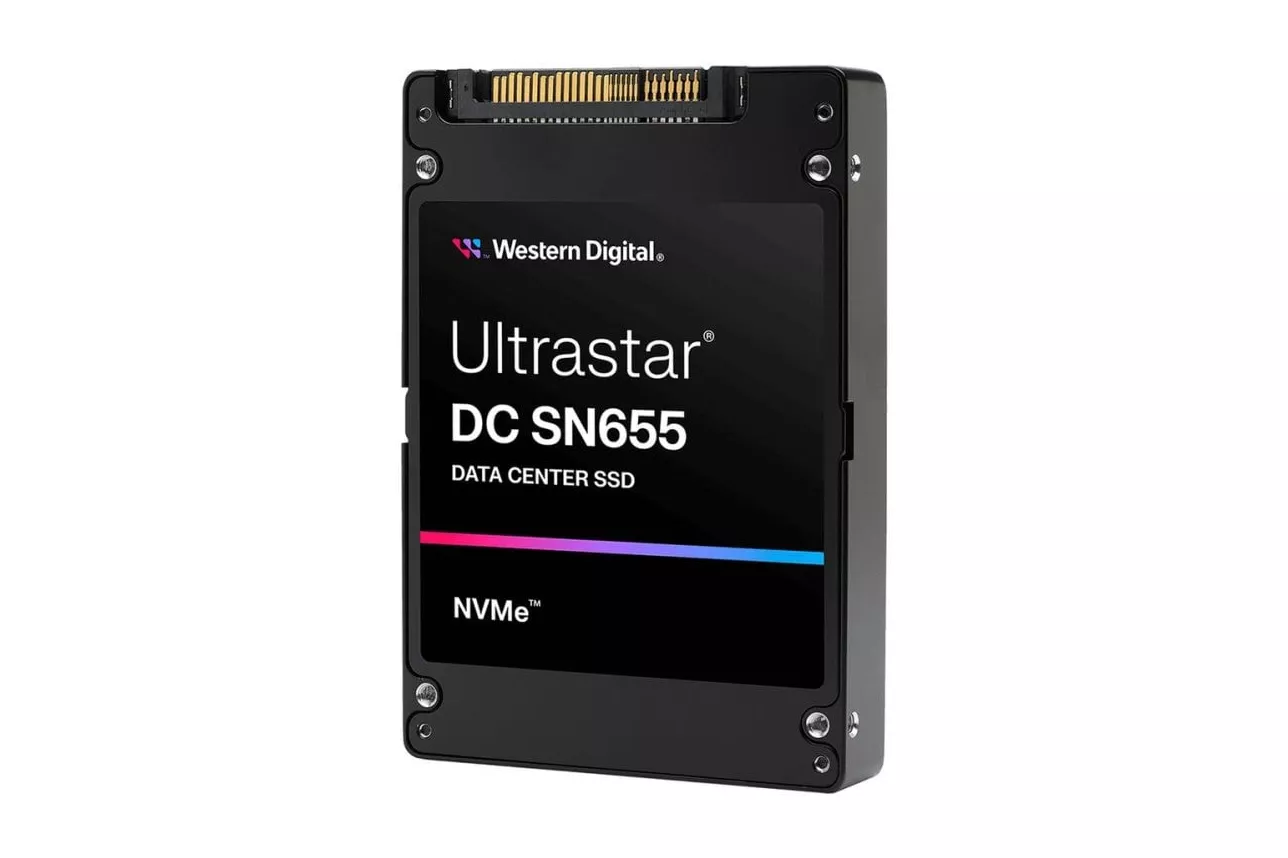 Disco Duro Western Digital Ultrastar DC SN655 7,87 TB SSD U.3 6800 MB/s Encriptación Hardware