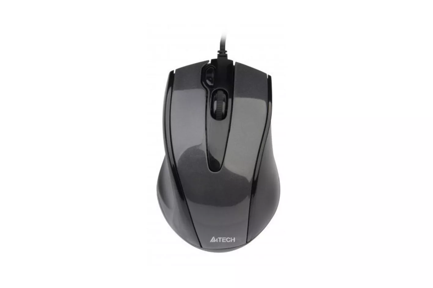 Ratón A4Tech N-500F USB 1600DPI Negro Gris V-Track Right-Hand