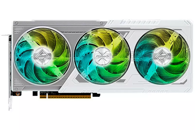 Tarjeta Gráfica ASRock AMD Radeon RX 9060 XT Steel Legend OC 16GB GDDR6