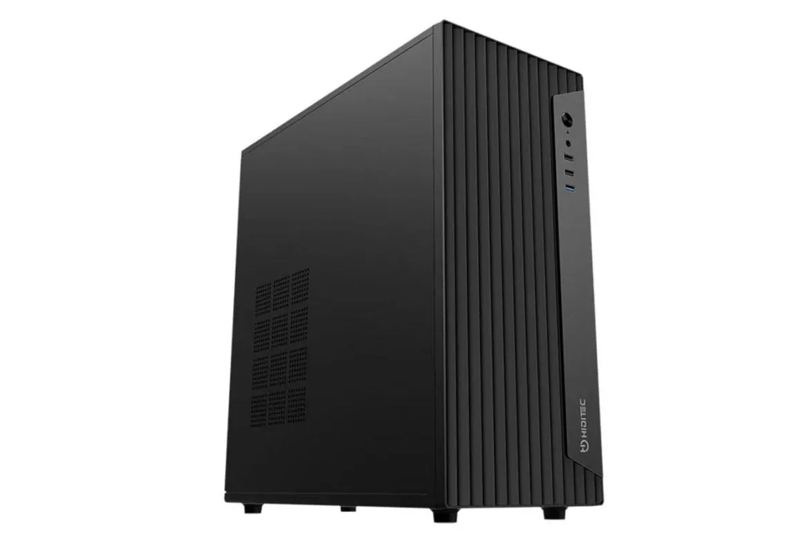 Caja Hiditec Blok Semitorre ATX Negro Filtrado Antipolvo Diseño Robusto