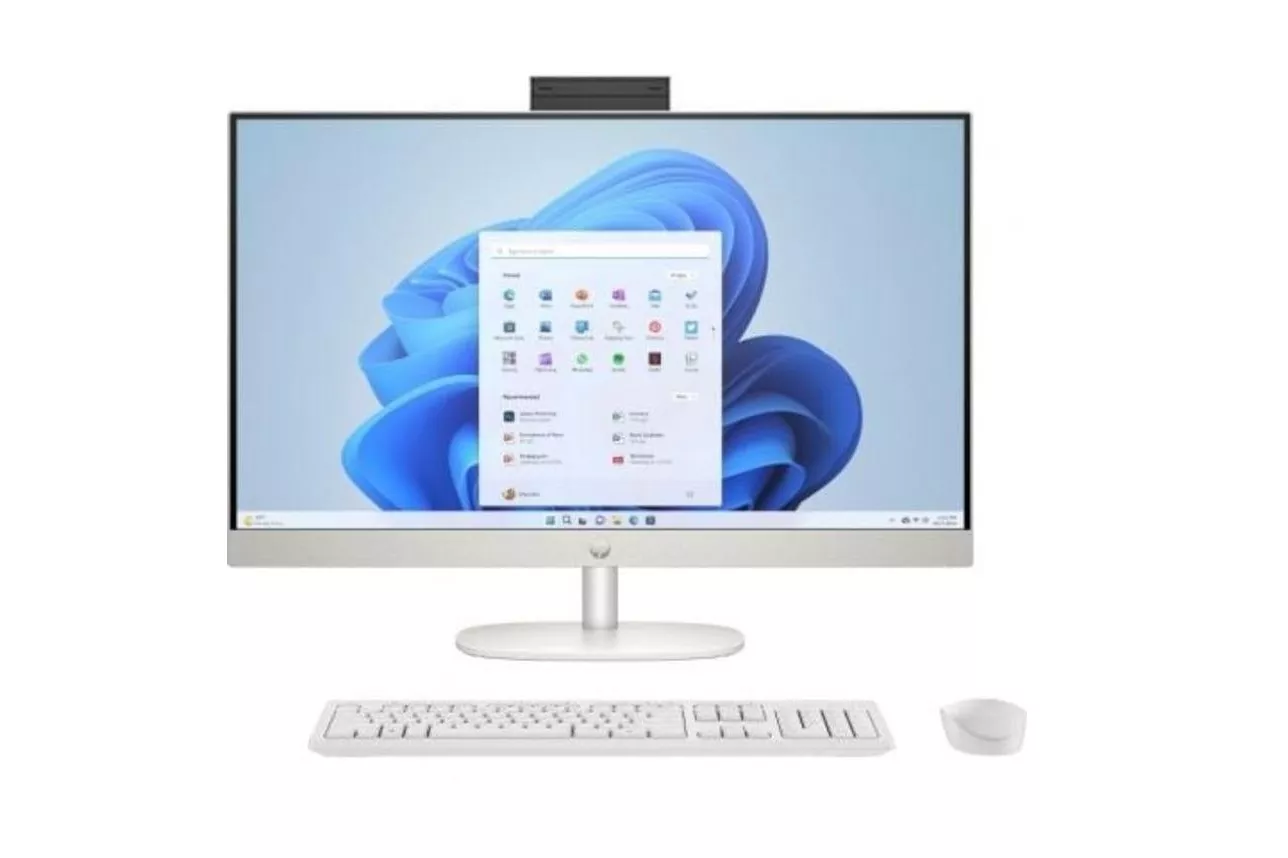 HP All-in-One 27-cr2014ns Intel Core Ultra 5 225U 16GB 512GB SSD Windows 11 Home Blanco