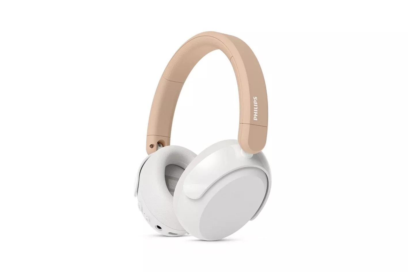 Auriculares Philips 5000 series TAK5500AL/00 inalámbricos y con cable Bluetooth, Cancelación de Ruido, micrófono y compatibilidad asistente de voz, ámbar y blanco