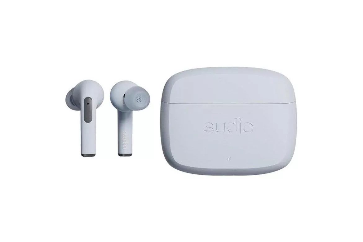 Auriculares Sudio N2PRO inalámbricos Bluetooth con Cancelación de Ruido activa, micrófono y resistencia salpicaduras, color azul