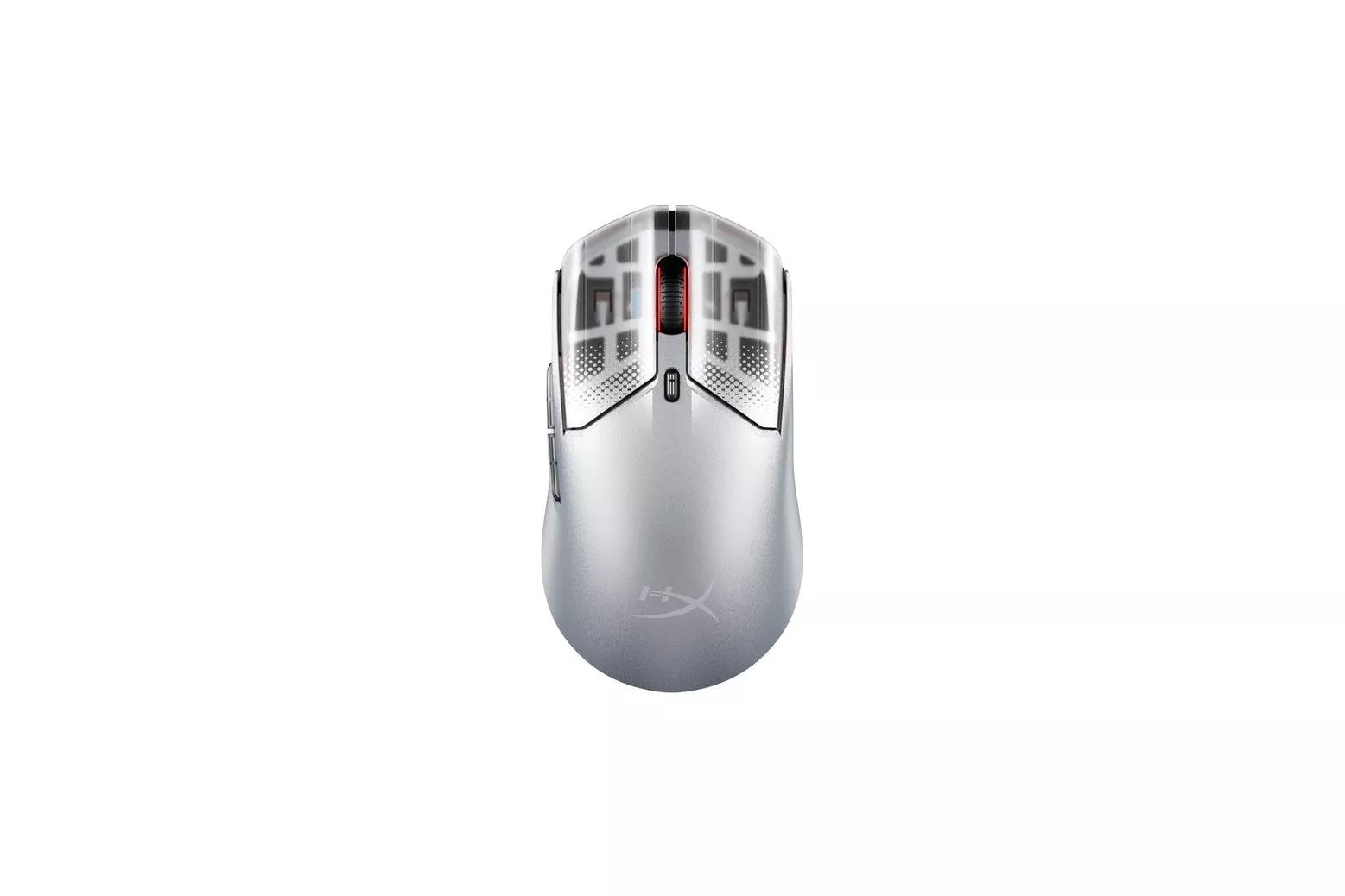 Ratón HyperX Pulsefire Haste 2 S Inalámbrico y Alámbrico 26000 DPI Plata RGB 6 Botones