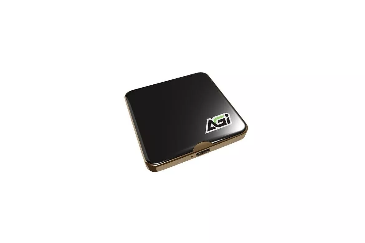 Disco Duro Agi Gear EDM38 MAG 1TB SSD USB-C 2050MB/s Magnetico Portátil