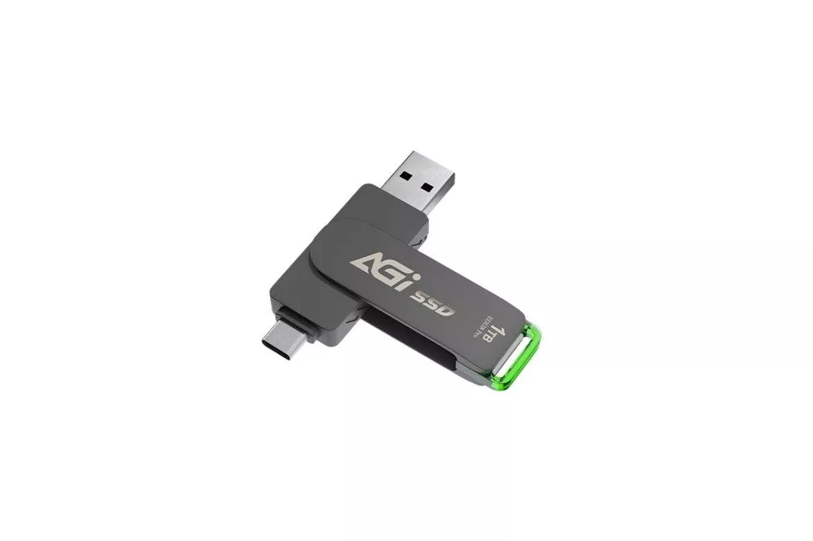 Disco Duro Agi Gear ED138 PRO 1TB SSD USB-C Alta Velocidad Portátil