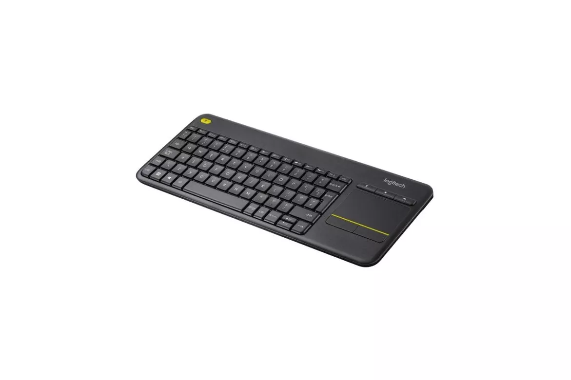 Teclado de membrana Logitech K400 Plus Layout ES touchpad integrado inalámbrico