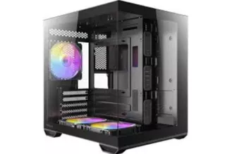 Caja PC Antec Draco 10 Mini Tower Negro ITX micro ATX Vidrio Templado
