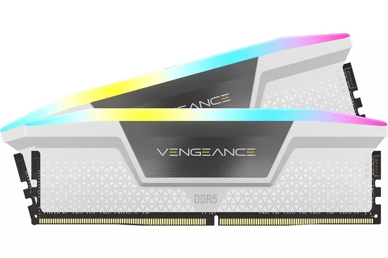Corsair Vengeance RGB DDR5 5600MHz 32GB 2x16GB CL36 Blanca