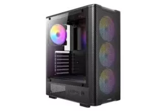 Torre PC Antec VX-320 ARGB Midi Tower Ventilación ARGB Panel Vidrio Templado