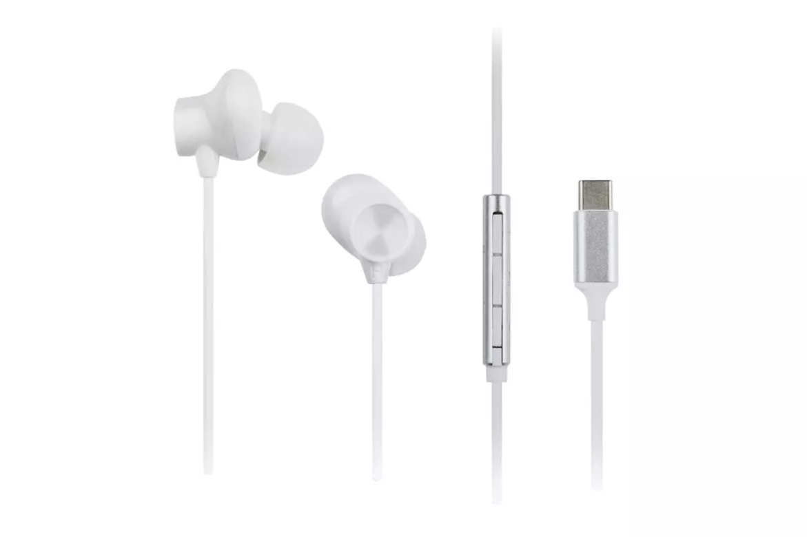 Auriculares Panasonic RP-TCM225DEW con cable USB-C Intraurales Llamadas/Música Blancos