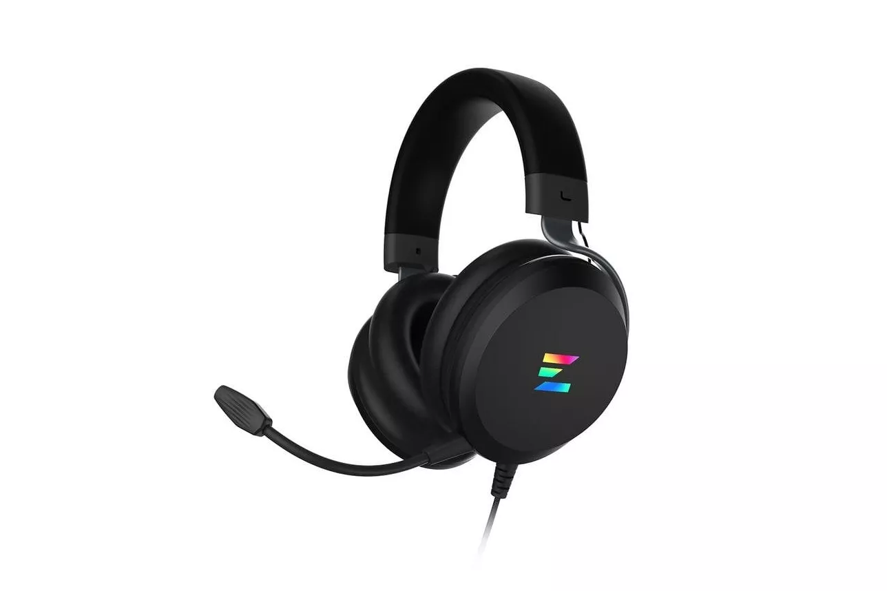 Auriculares Zalman ZM-HPS610 con cable Jack 3,5 mm para gaming con micrófono extraíble negros