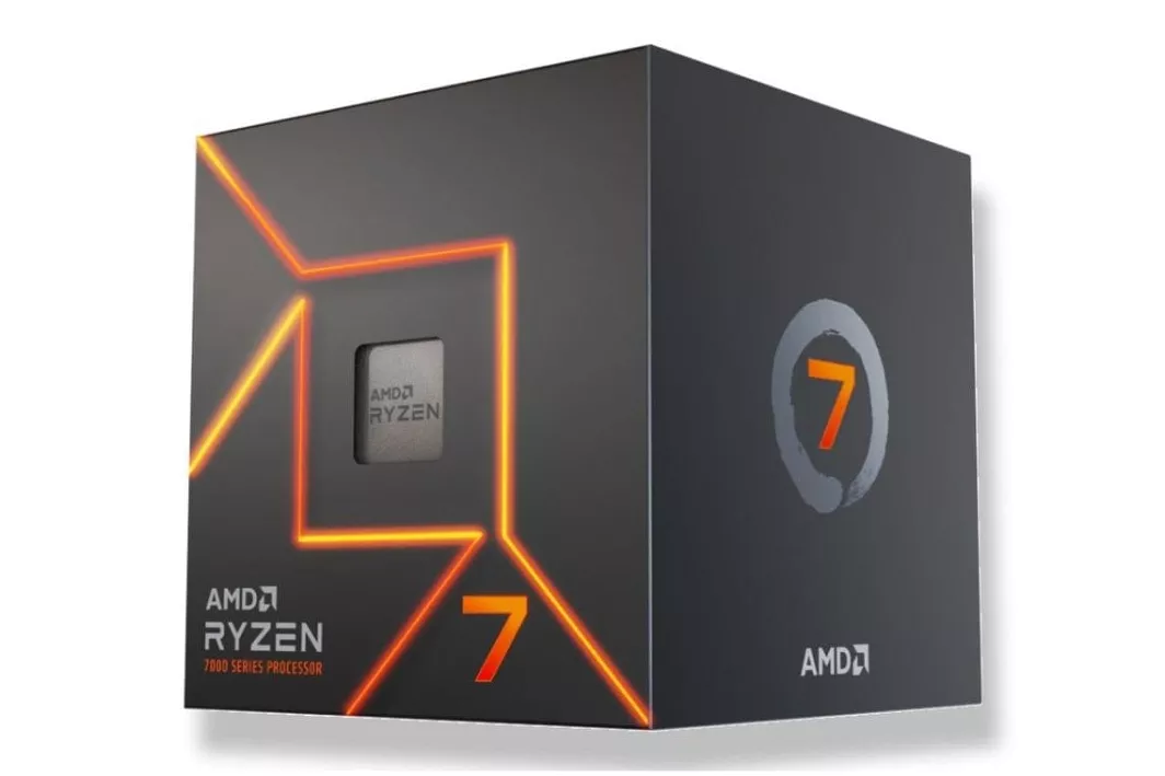 Procesador AMD Ryzen 7 7700 8 Núcleos 3.8 GHz Frecuencia Base 5.3 GHz Turbo Gráficos Integrados Box