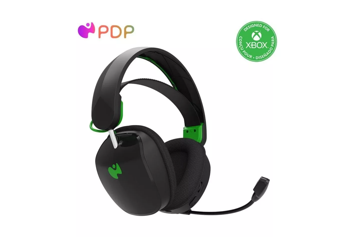 Auricular inalámbrico PDP Xbox Phantom Black Bluetooth y hasta 40 horas