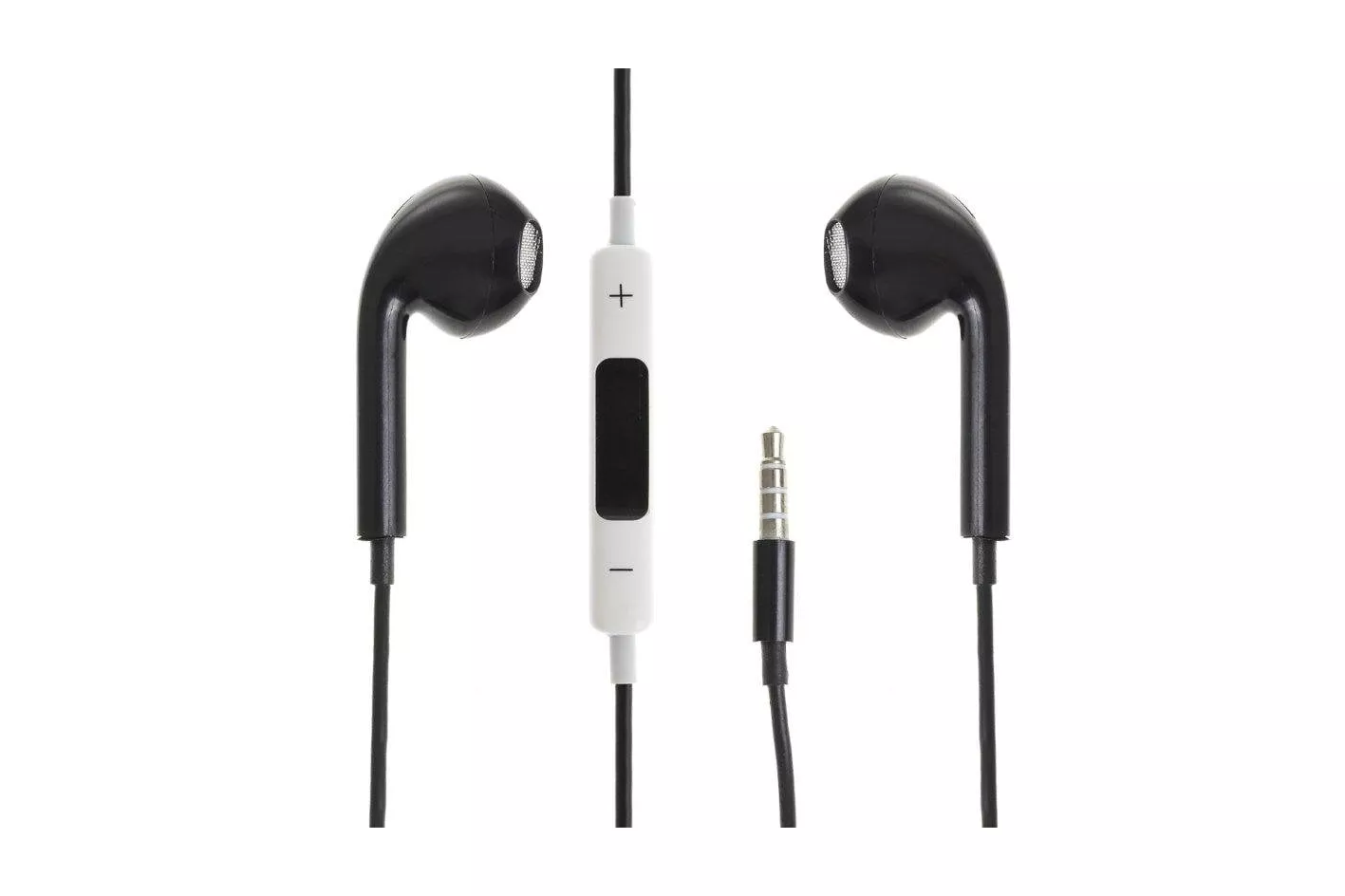 Auriculares Dam Electronics con cable jack 3,5 mm, micrófono y control remoto, manos libres, PVC y metal