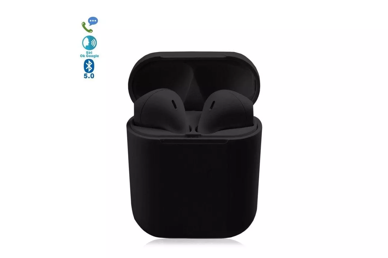 Auriculares Dam Electronics D120 TWS inalámbricos Bluetooth 5.0 para uso diario con control táctil blancos