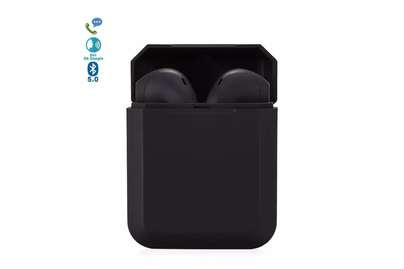 Auriculares Dam Electronics DAM Di2 TWS inalámbricos Bluetooth 5.0 con Cancelación de Ruido y base de carga, diseño ergonómico poligonal, resistentes al agua IPX5