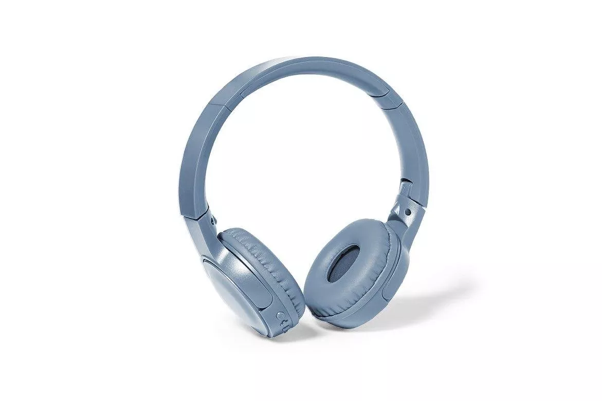 Auriculares Dam Electronics inalámbricos Bluetooth 5.0 plegables con manos libres, radio FM y micro SD, batería 200 mAh, negro