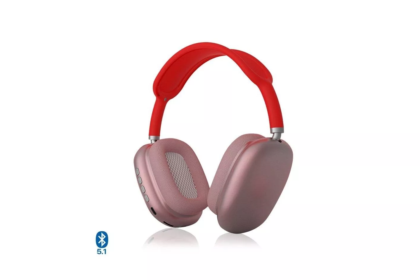 Auriculares Dam Electronics P9 inalámbricos Bluetooth para uso diario con lector de tarjetas TF y modo FM negros