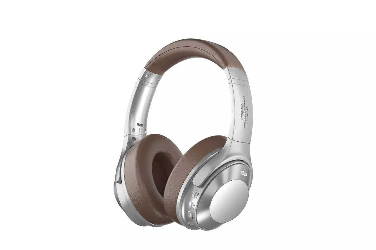 Auriculares Dam Electronics VJ901 inalámbricos Bluetooth 5.3 con Cancelación Activa de Ruido y asistente de voz negros