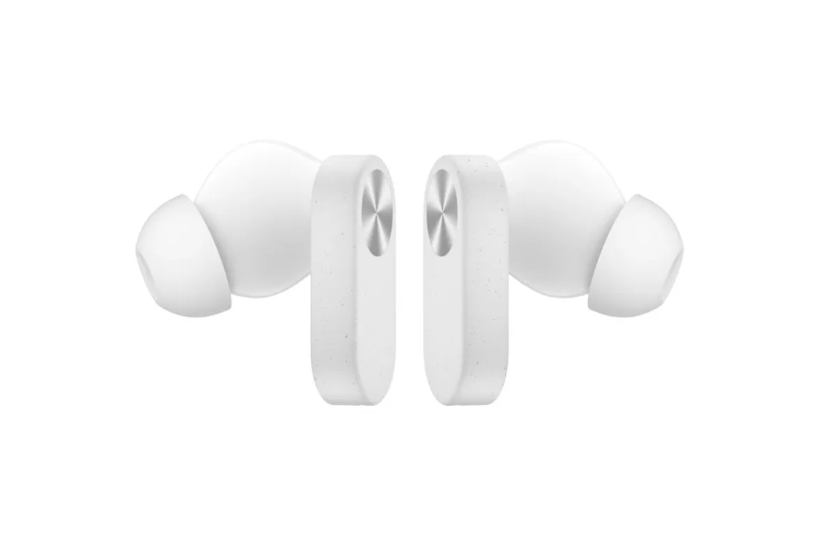 OnePlus Nord Buds 2 Lightning White Auriculares con Cancelación de Ruido y Estuche de Carga Blancos