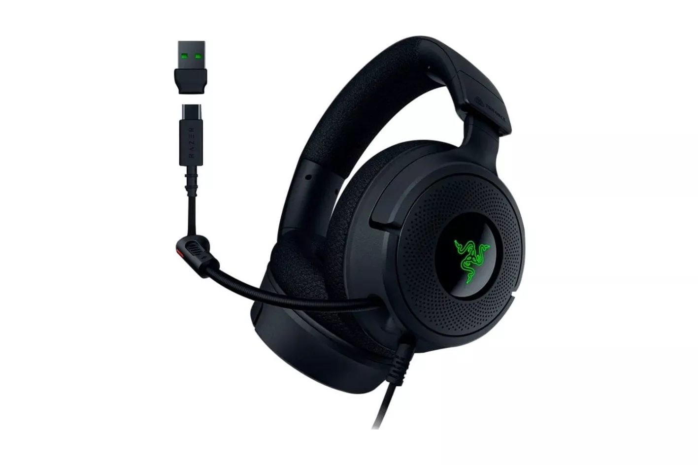 Razer Kraken V4 X Auriculares Gaming USB Negros