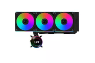 Kit Refrigeración Líquida Lian Li HydroShift II LCD-S ARGB 360CL Negro