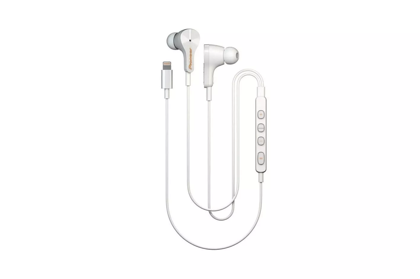Pioneer Rayz Auriculares Lightning Blancos