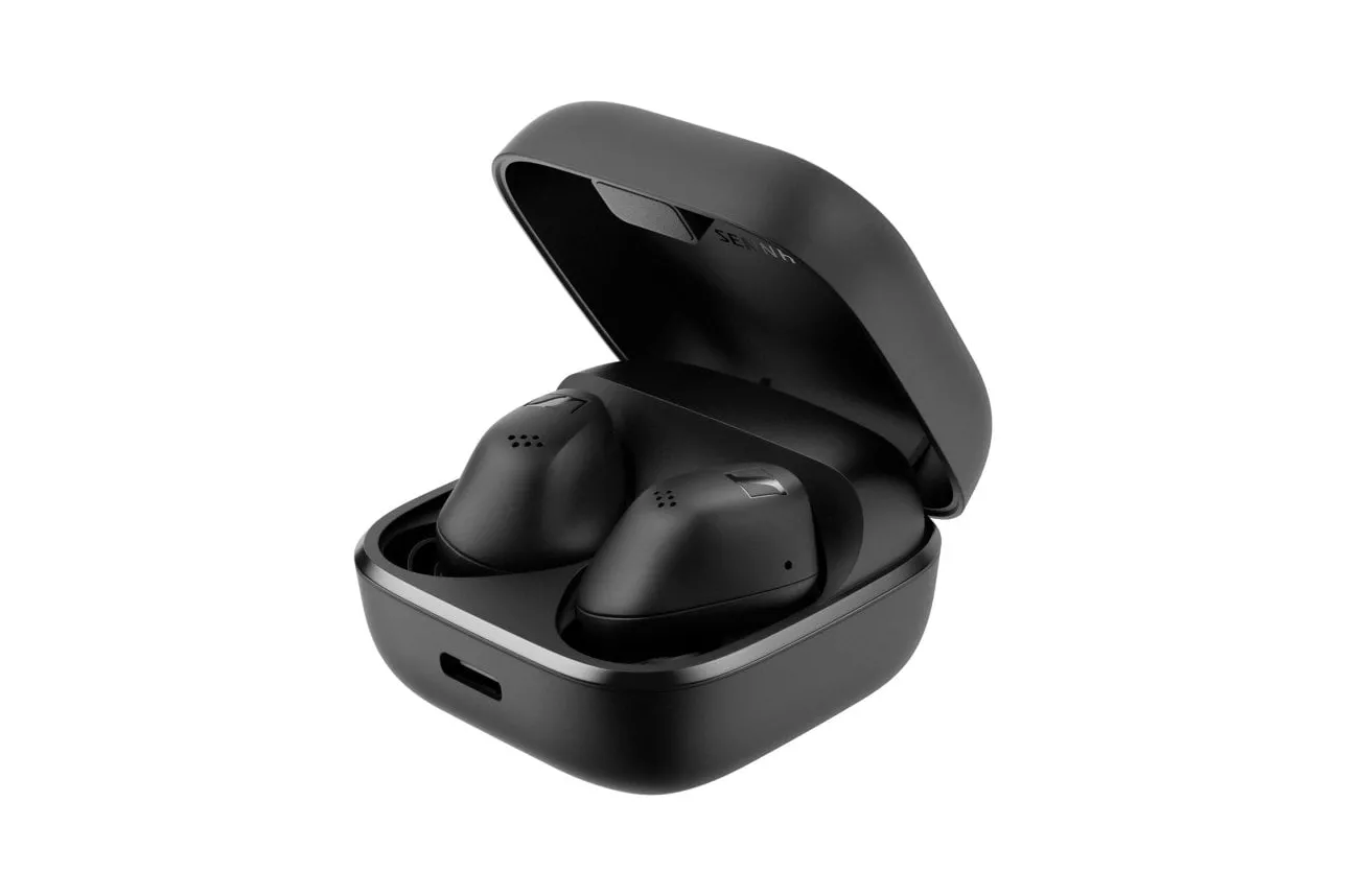 Sennheiser Accentum True Wireless Auriculares Inalámbricos con Cancelación de Ruido Negros