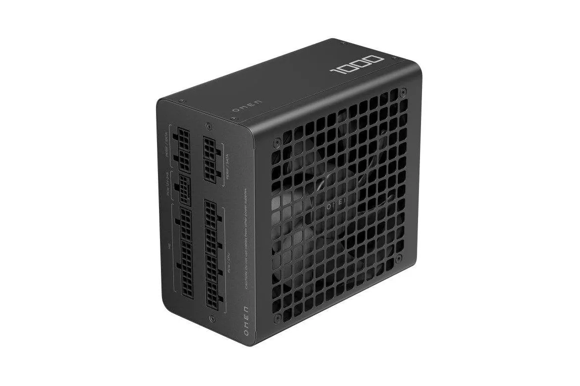 Fuente de Alimentación HP OMEN 1000W Certificación 80 Plus Gold modular ATX 3.1 Cero RPM