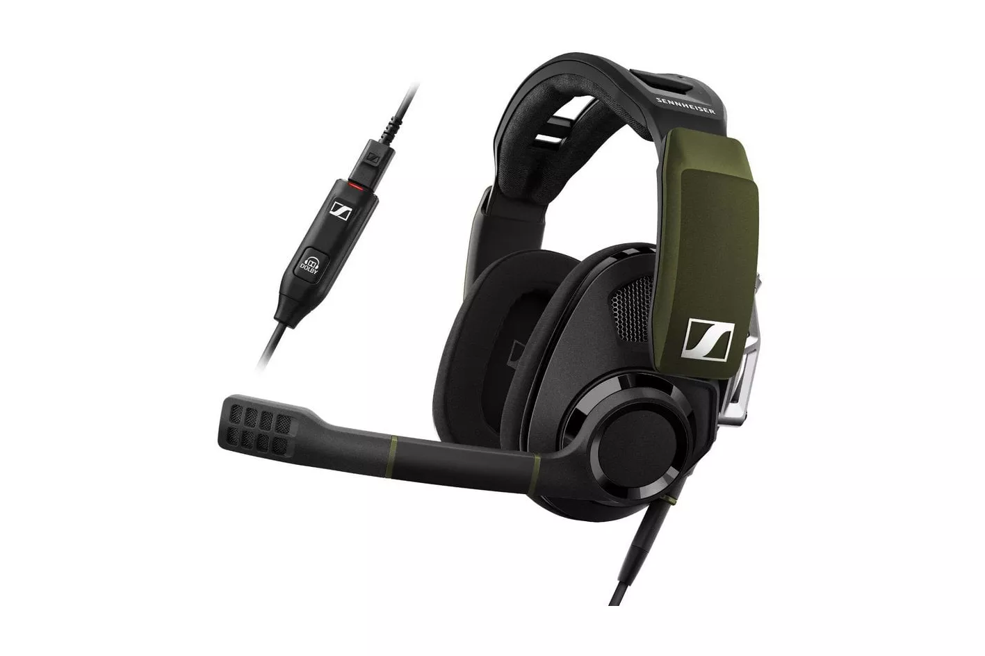 Sennheiser GSP 550 Auriculares Gaming Negro/Verde