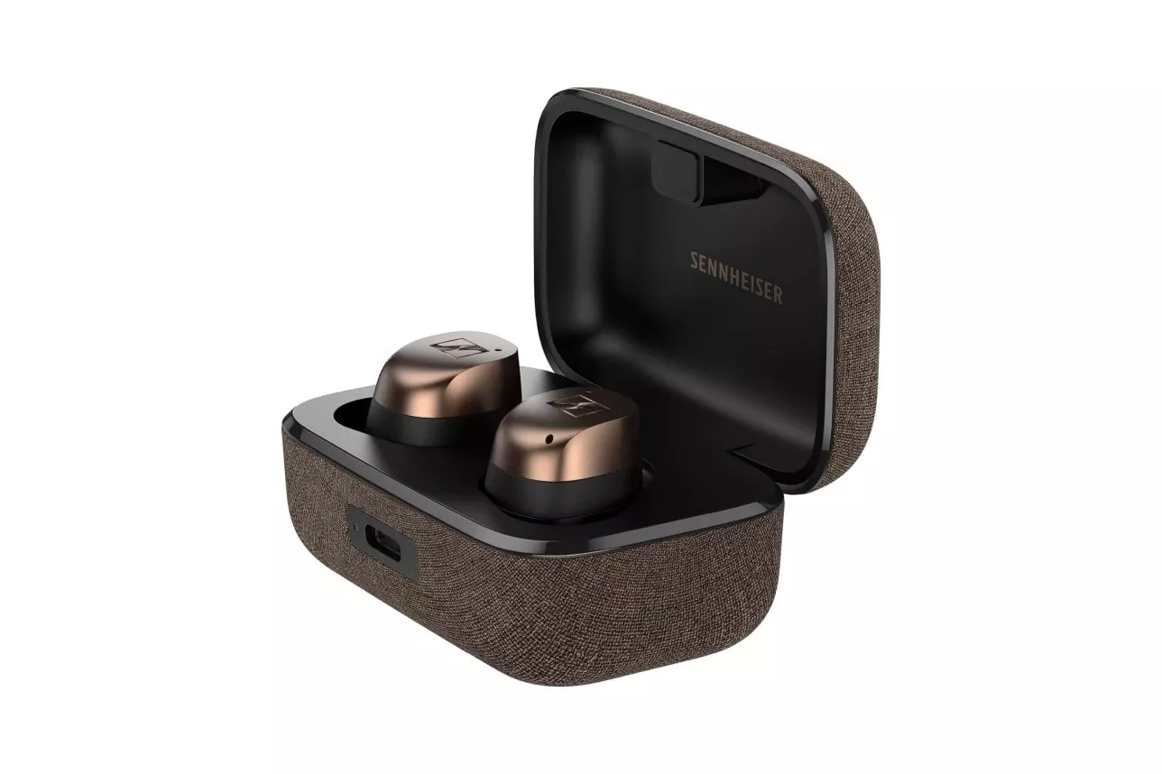 Sennheiser Momentum True Wireless 4 Auriculares Bluetooth con Cancelación de Ruido Cobre Negro