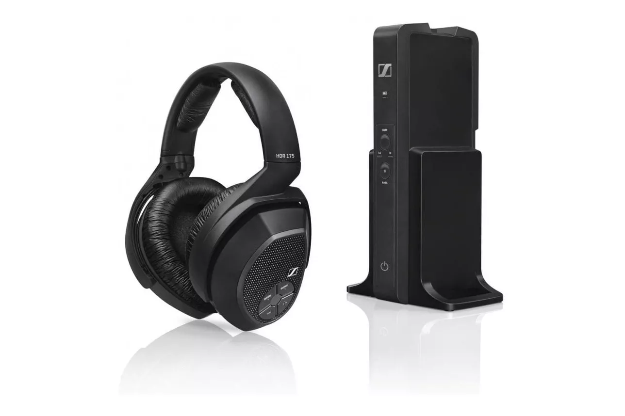 Sennheiser RS 175-U Auriculares inalámbricos con Base de Carga Negros