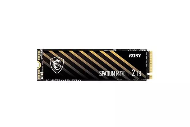 Disco duro m2 ssd 2tb pcie4 msi spatium m470