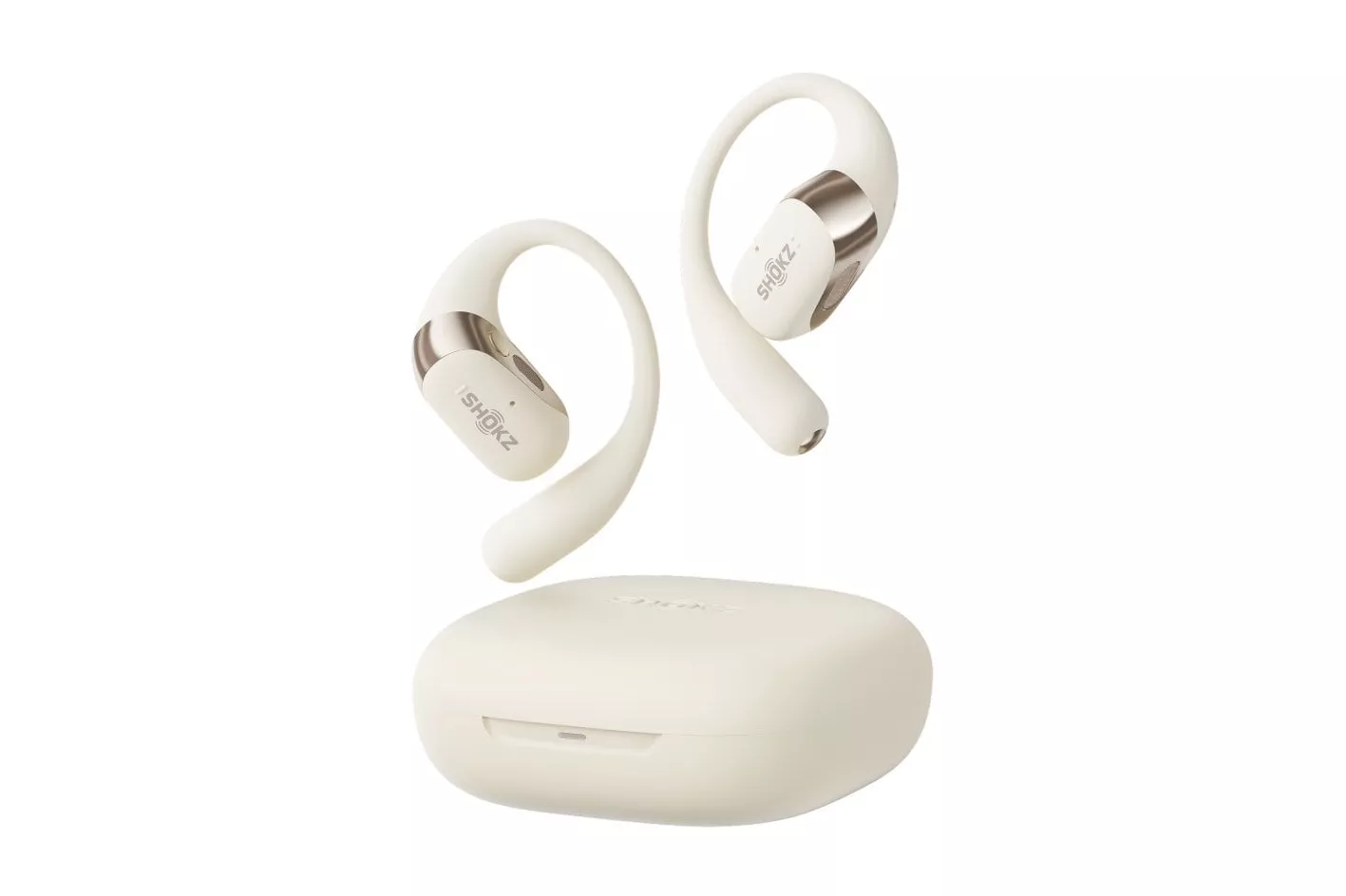 Shokz Auriculares Open-Ear Openfit 2 Bluetooth Beige