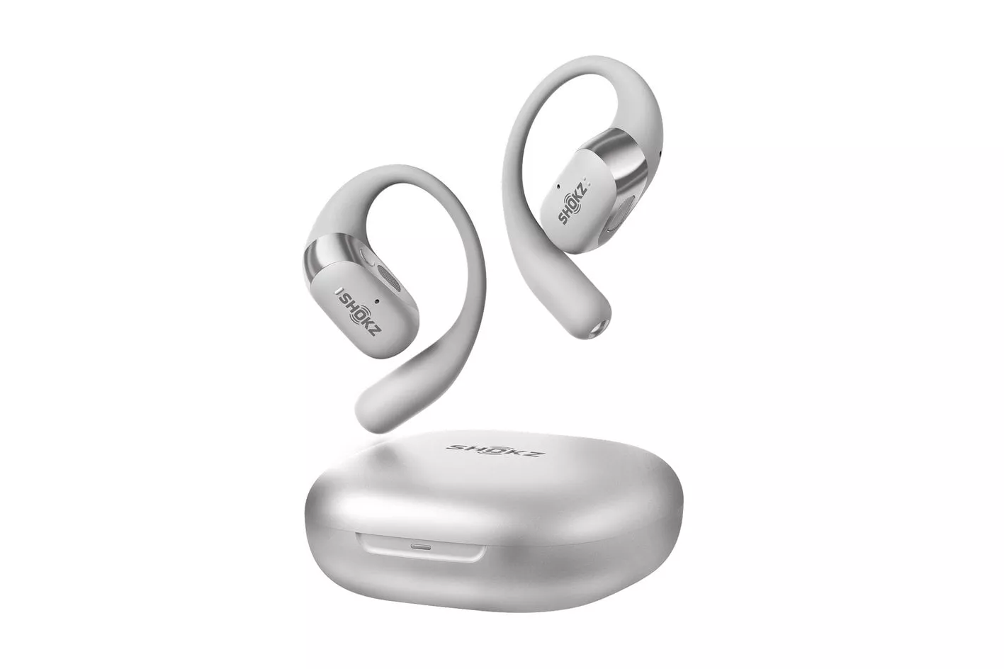 Shokz Openfit 2 Plus Auriculares Open-Ear Inalámbricos Bluetooth Grises