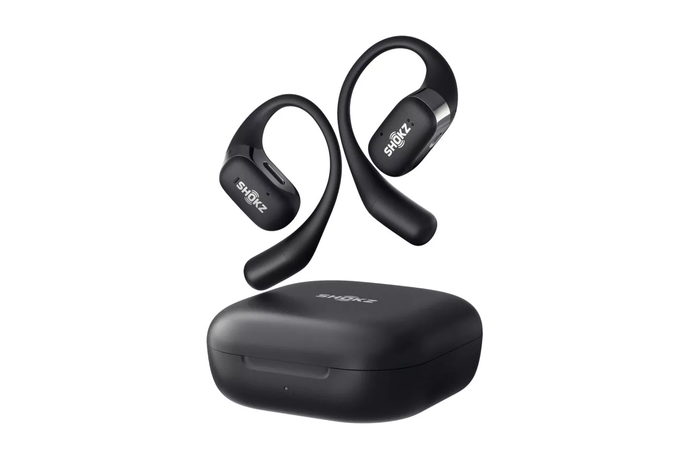 Shokz Openfit Auriculares Inalámbricos Open Ear IP54 con Micrófono Negros