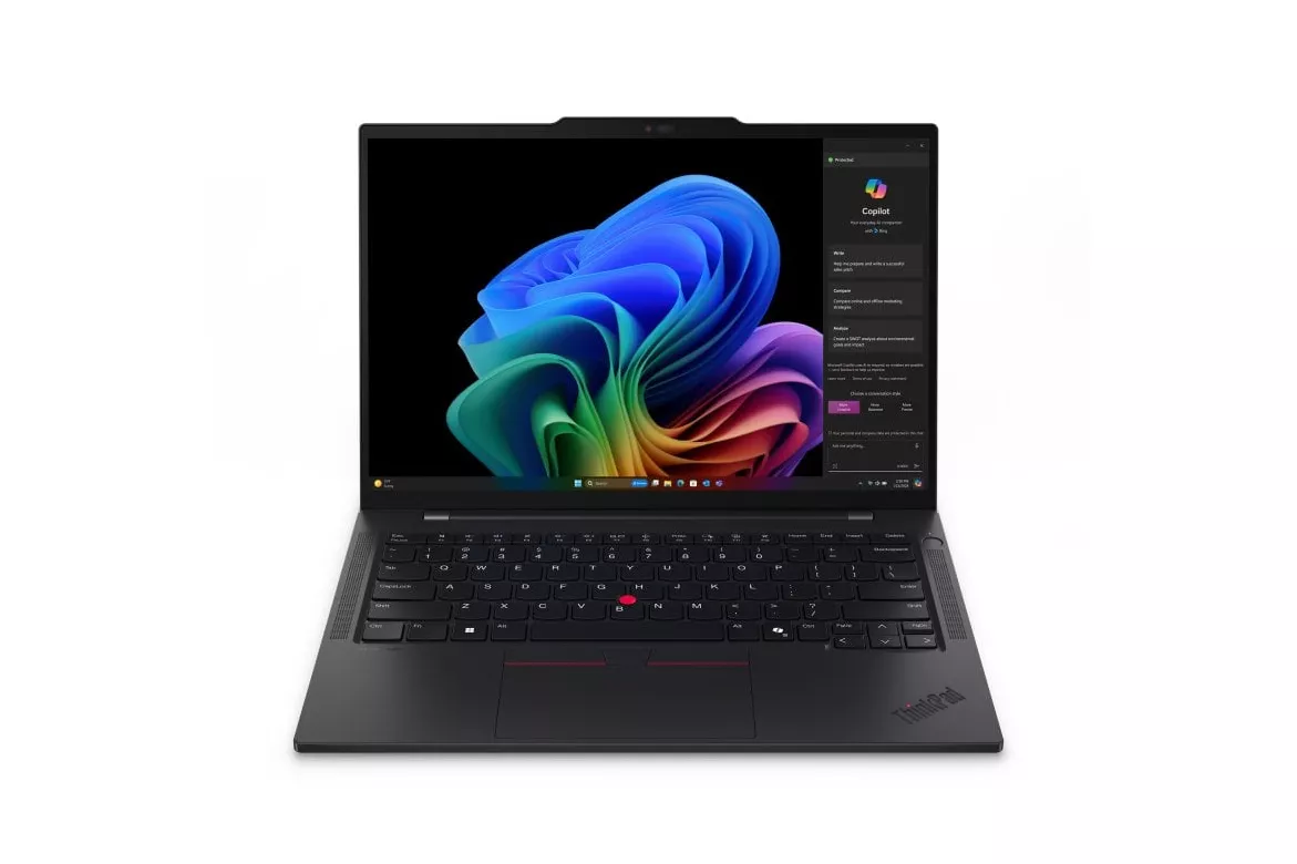 Portátil Lenovo ThinkPad T14s Gen 6 14″ Snapdragon X1P 16GB 512GB SSD Windows 11 Pro aluminio Wi-Fi 7 Copilot+