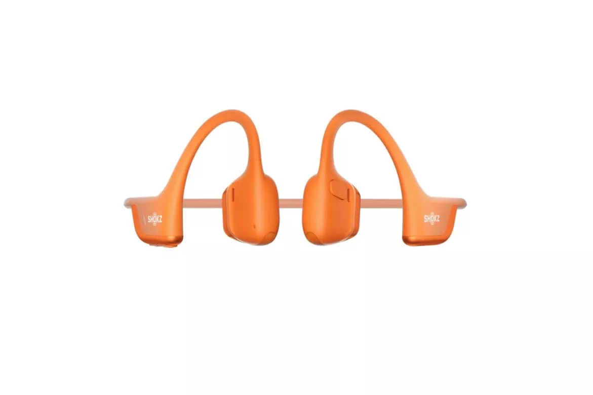 Shokz OpenRun Pro 2 Auriculares Inalámbricos Deportivos de Conducción Ósea IP55 Naranja
