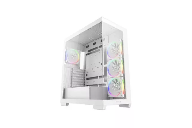 Caja/Torre DeepCool CG580 4F V2 ARGB Blanco