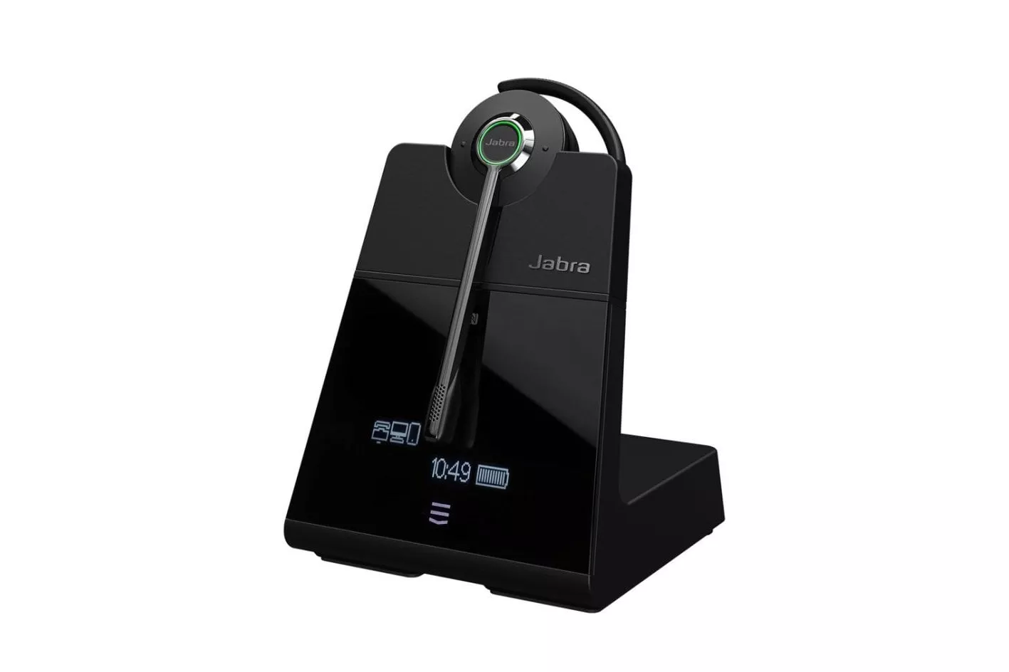 Auriculares Jabra Engage 75 SE inalámbricos DECT Bluetooth para oficina con Cancelación de Ruido, micrófono Boom, multipunto, negros