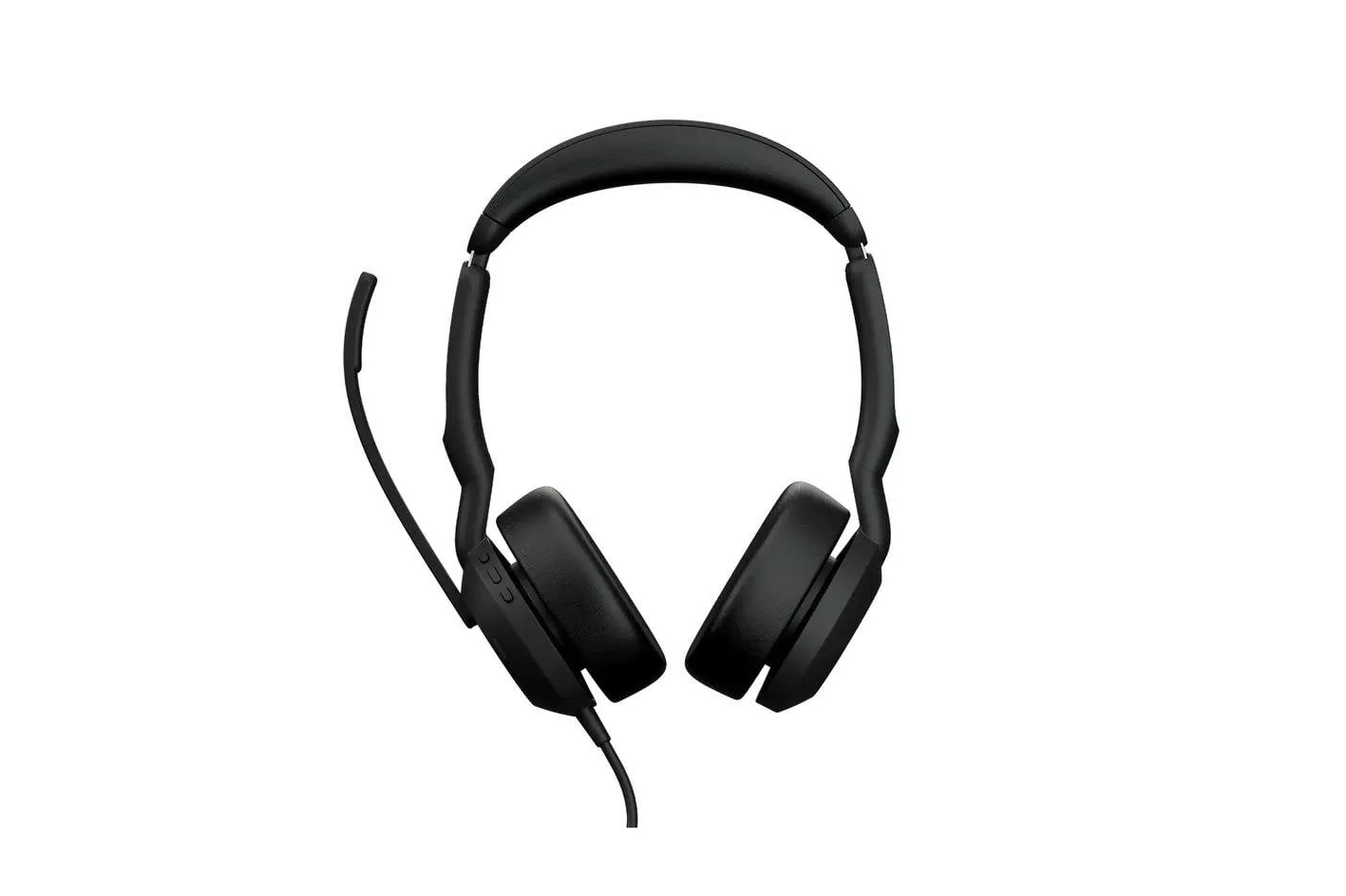 Auriculares Jabra Evolve2 50 con cable y Bluetooth para oficina con Cancelación Activa de Ruido, micrófono y optimización para Microsoft Teams, negros
