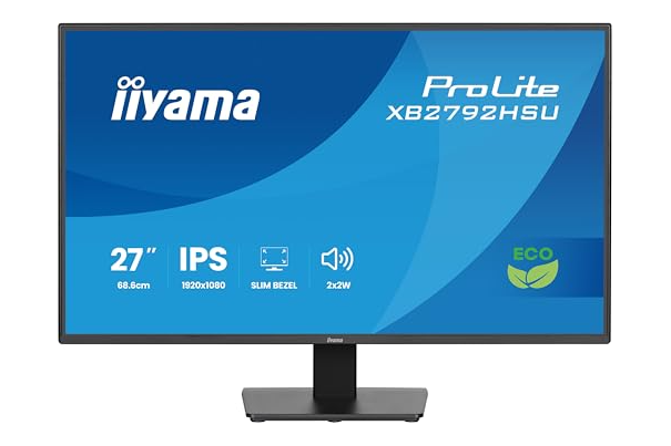 Iiyama ProLite X2792HSU-B1 – 27″ IPS Monitor – Full HD, 3ms, USB/DP/HDMI – Energieklasse B, Oogcomfort & Duurzaam