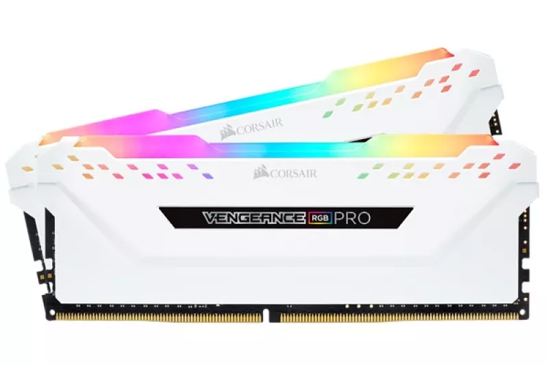 Corsair Kit 16GB (2 x 8GB) DDR4 3200MHz Vengeance Pro RGB White CL16