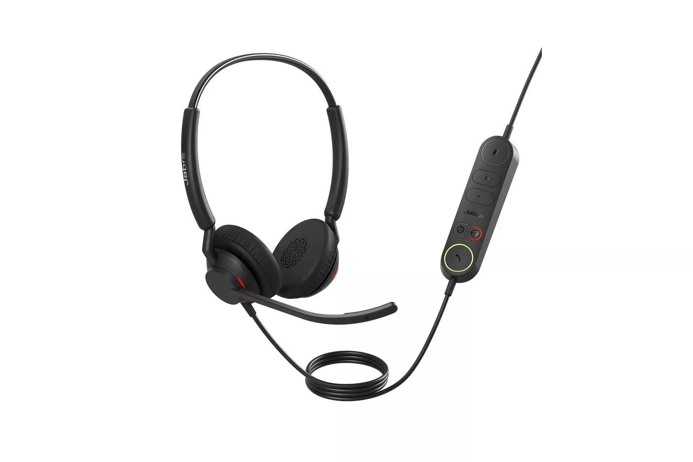Auriculares Jabra Engage 40 con cable USB-C para oficina y call center, cancelación de ruido, negros