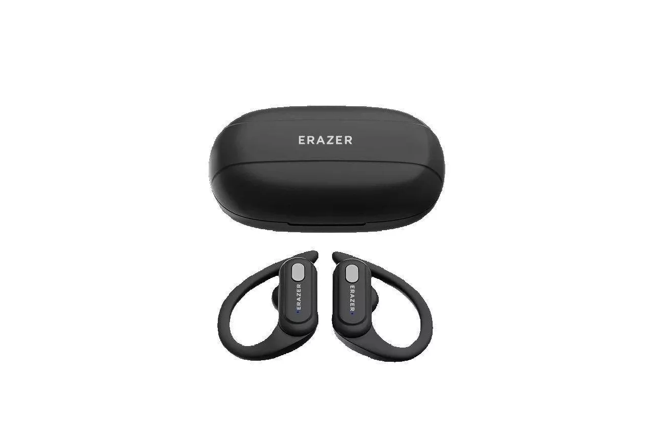 Auriculares Erazer XT-60 PRO inalámbricos Bluetooth para uso diario y gaming negros