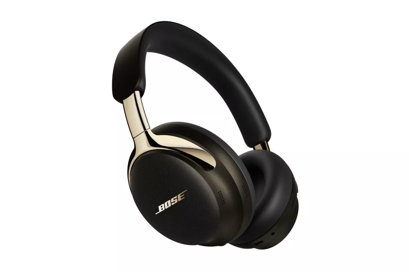 Auriculares Bose QuietComfort Ultra Headphones inalámbricos Bluetooth con Cancelación Activa de Ruido y micrófono, color Desert Gold
