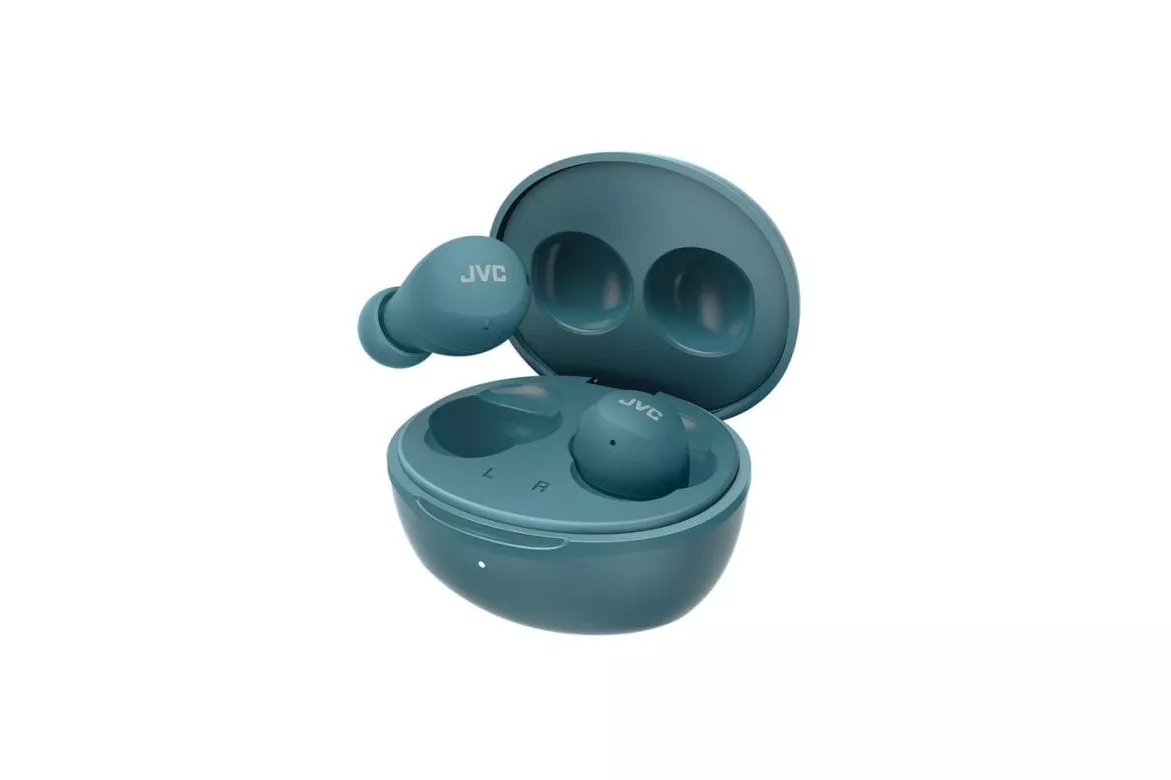 Auriculares JVC HA-A6T inalámbricos True Wireless Bluetooth con micrófono, control táctil y resistencia IPX4 verdes