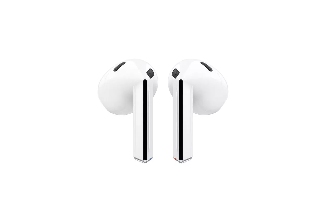 Auriculares Samsung Galaxy Buds3 inalámbricos Bluetooth con Cancelación Activa de Ruido, IA y protección IP57, blancos